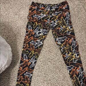 LuLaRoe Multicolor Patterned Leggings